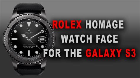 quadrante rolex samsung gear s3|Get a Rolex Watch Face for Your Smartwatch.